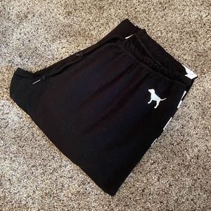 LOVE PINK BRAND BLACK JOGGERS